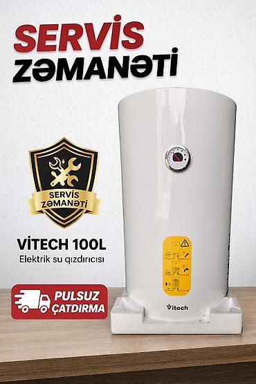 ariston 50 l: Ariston 100 l, Yeni, Kredit yoxdur, Rayonlara çatdırılma, Pulsuz çatdırılma — 1