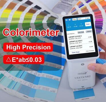 isdilik sistemi: Kolorimetr. Model: LINSHANG LS-173. Boya və örtüklər, inkjet çap