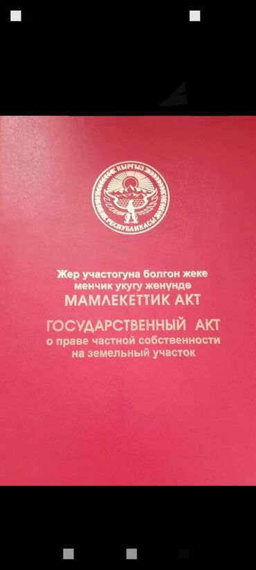 базар коргон жер: 146 соток, Бизнес үчүн, Кызыл китеп