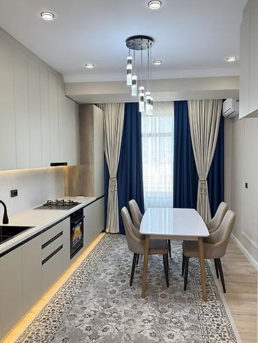 Продажа квартир: 2 комнаты, 58 м², Ак-Кеме Элитка, 13 этаж, Дизайнерский ремонт — 4
