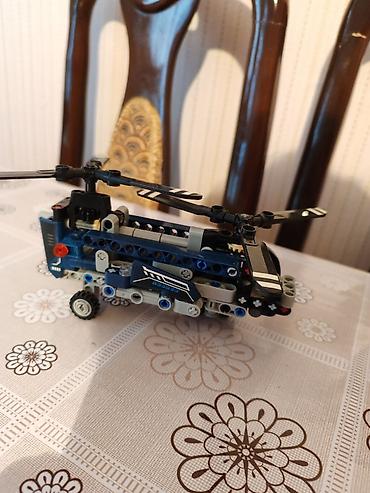 hiroskoplar ilə oyuncaqlar: Endirim edilesi deyil.Konstruktordan yığılmış iki rotorlu helikopter — 4