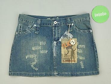 spódnice mini jeans: Spódnica damska, rozmiar M — 2