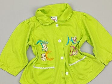 zielona bluzka elegancka: Sweatshirt, 6-9 months, condition - Fair