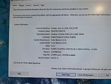 windows i9 8gb 4090: Masaüstü kompüter komplekti – oyun və gündəlik istifadə üçün hazır — 5