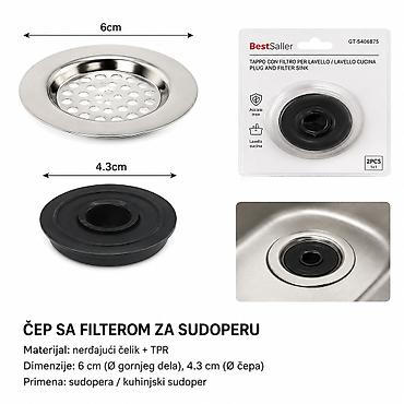 Sinks: KMT Mali cediljka za sudoperu + (SKU: 5406875, EAN: ) Praktičan — 1