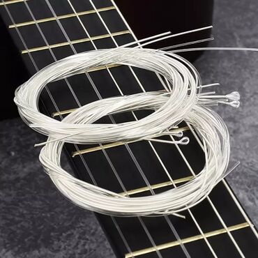 гитара с нейлоновыми струнами: Нейлоновые струны для акустической и классической гитары • В наличии