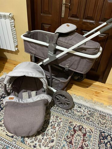 Gəzinti arabaları: Kalyaska 110 azn tecili satilit prablemi yoxdu iki lulkadan ibaretdir