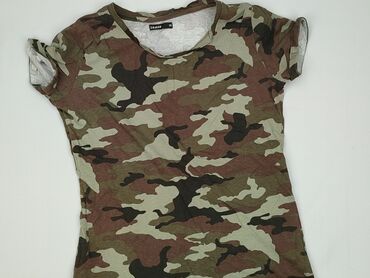 camo t shirty: Cropp, T-shirt damski, rozmiar XS