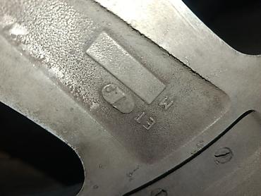 mangels disk: İşlənmiş Disk təkər Mercedes-Benz 215 / 45 / R 18, 5 Boltlu — 10