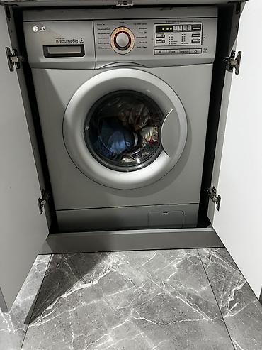 Стиральные машины: LG markalı paltaryuyan satlir 6 kg tutumu var tam işlək veziyyetde — 1
