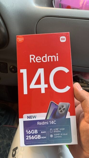 xiaomi mi max 2: Redmi 14C, 256 ГБ, цвет - Синий, Сенсорный