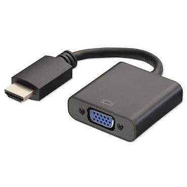 hdmı to vga: HDMI-dən VGA-ya çevrici adapter - Giriş: HDMI kişi konnektor - Çıxış — 1