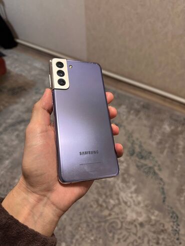 samsung galaxy s9 plus цена в бишкеке: Samsung Galaxy S21 Plus 5G, Б/у, 256 ГБ, цвет - Фиолетовый, 2 SIM