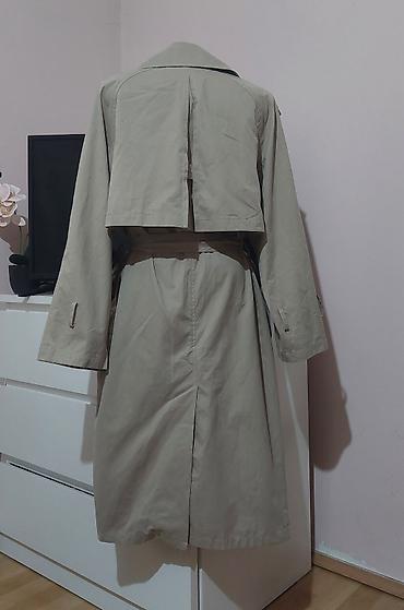 hugo boss odelo: Ženski klasični trenč kaput – ZARA - Model: duži trenč sa dvorednim — 3