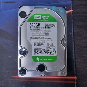 диски для компьютера: Маалымат алып жүрүүчү, Жаңы, Western Digital (WD), HDD, 3.5", ПК үчүн