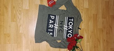new yorker mindjuse: S (EU 36), Cotton, Print, color - Grey