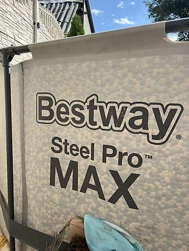 запрет: Каркасный круглый бассейн Bestway - Тип: наземный каркасный бассейн — 5