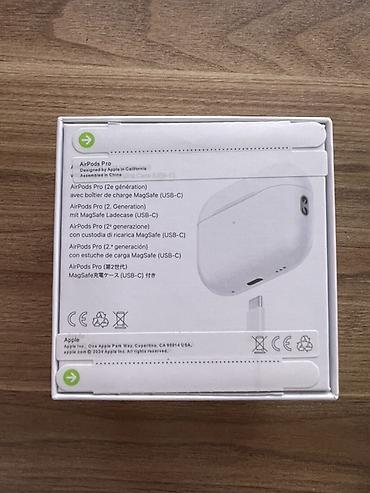 iphone notebook: Apple AirPods Pro (2-ci nəsil) – MagSafe şarj qutusu (USB‑C) — 2