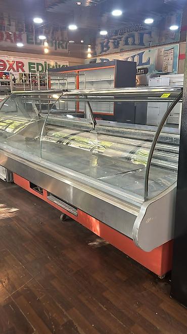 Soyuduculu vitrin – market və ət/delikatess şöbələri üçün - Ön