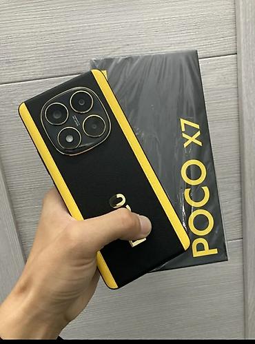pixel 3a: Poco X7, Б/у, 256 ГБ, цвет - Желтый, 2 SIM — 1