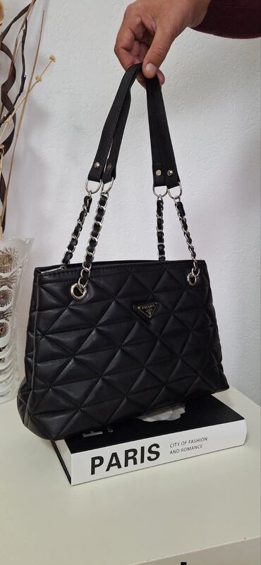 Torbe: Torba za rame, Prada, Materijal: Veštačka koža — 5