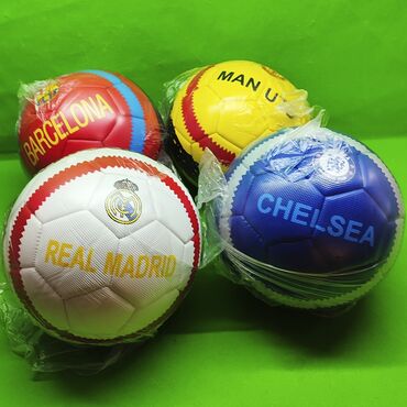 Игрушки: Мяч футбольный в ассортименте с эмблемами клуба⚽ Подарите ребенку