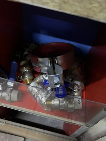 сантехнические инструменты: Шаровой кран, Материал: Латунь