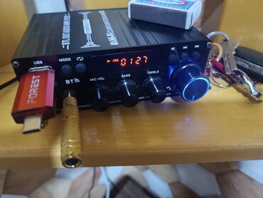 Səs gücləndiriciləri: Usliter ev və masin ucun kalonka 50manat usliter 60manat ikisi — 7