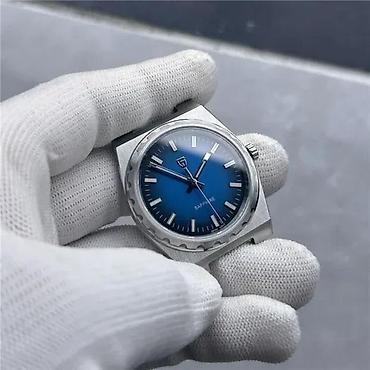 Ručni satovi: PAGANI DESIGN PD-YS020 - 37mm - Plava - Debljina : 7mm — 1