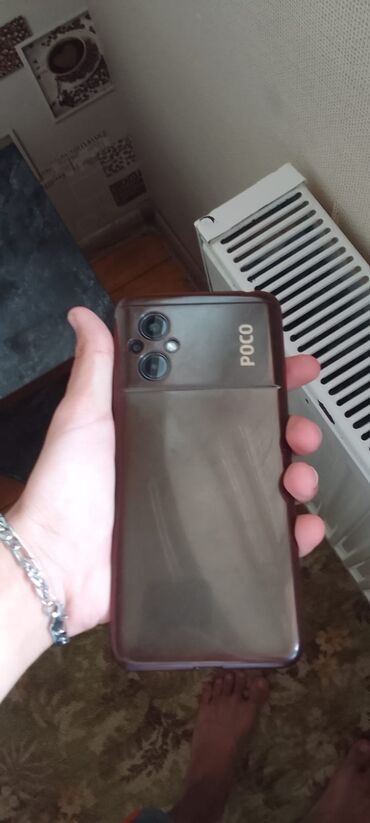 сотовый телефон fly ezzy 5: Poco M5, 128 GB, rəng - Qara