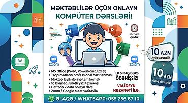 saç kəsimi modelləri: Kompüter kursu: Microsoft Office, Onlayn — 1