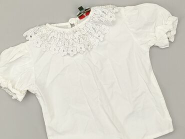 letnia sukienka biała: Blouse, 10 years, 134-140 cm, condition - Very good