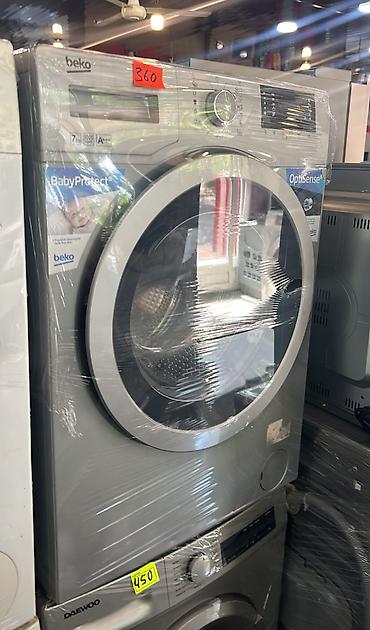 beko kondisoner: Beko paltaryuyan maşın - Yük həcmi: 7 kq - Sıxma sürəti: 1000 — 1