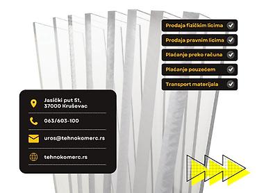 Ostalo: Termoplastični materijali u ponudi sa i bez UV zaštite – ekstrudirane — 4