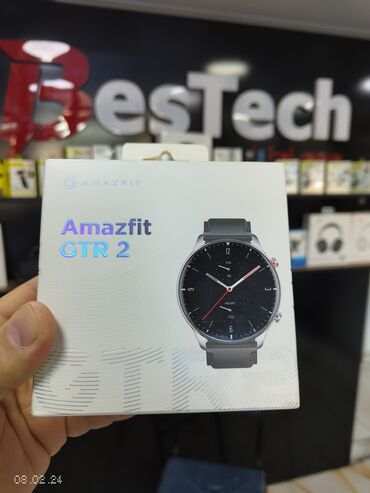 samsung smart saat: İşlənmiş, Smart saat, Amazfit, Аnti-lost, rəng - Qara