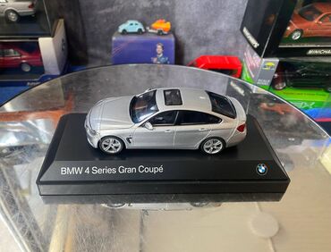 Avtomobil modelləri: Коллекционная модель BMW 4 series F36 Gran Coupe silver 2014 Dealer — 21