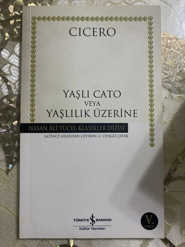 riyaziyyat qayda kitabi: Yaşlı Cato veya Yaşlılık üzerine