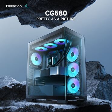 блоки питания deepcool: Корпус ПК, Новый, DeepCool, цвет - Черный