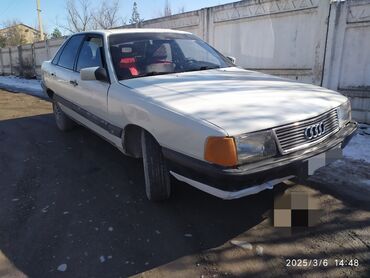 спортивный автомобиль: Audi 100: 1986 г., 2.2 л, Механика, Бензин, Седан