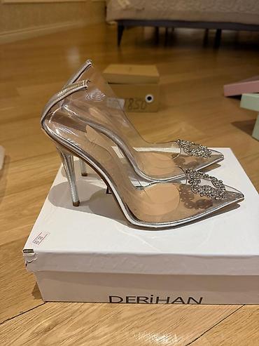 Tuflilər: Şəffaf, zərif qadın tufliləri – Derihan - Model: Şəffaf (PVC) üstlü — 2