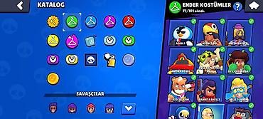 ps satış: Brawl Stars oyunu üçün yüksək səviyyəli hesab Xüsusiyyətlər: - — 2