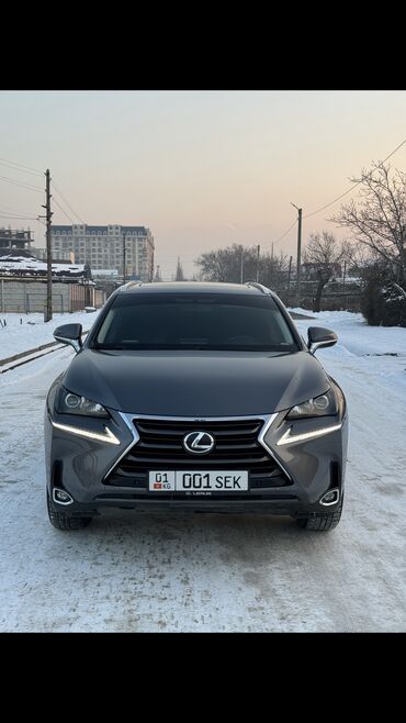 лексус es250: Lexus NX: 2016 г., 2 л, Автомат, Бензин, Жол тандабас