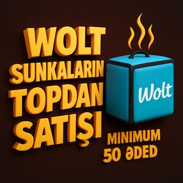 Оборудование для красоты и эстетики: Wolt sunkalarinin topdan satishi minumum 50 eded . Boşh bekar ozune