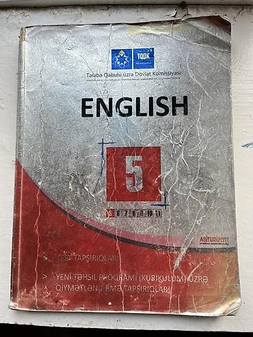 Məhsul: “ENGLISH – 5” test toplusu (TQDK) Təsvir: - Nəşr: Tələbə