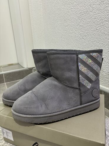 mckinley cizme zenske: Ugg mini boots, color - Grey, 39