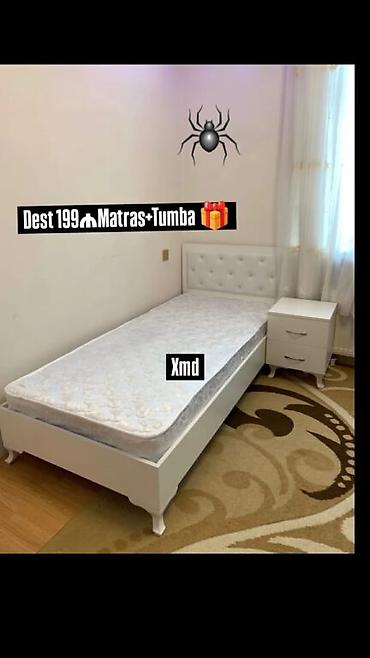 Çarpayılar: Yeni, Təknəfərlik çarpayı, Matras ilə — 1