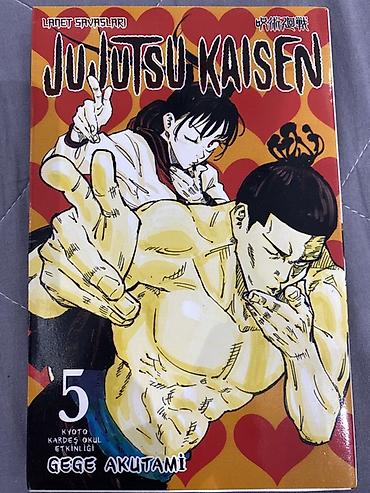 jujutsu kaisen: Hər biri ayrı ayrılıqda 10 azn Məhsul: Jujutsu Kaisen manga kitabları — 4