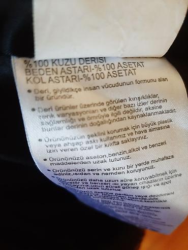 temiz deri: Beymen Club dəridən pencək - Material: 100% quzu dərisi - Astar — 2