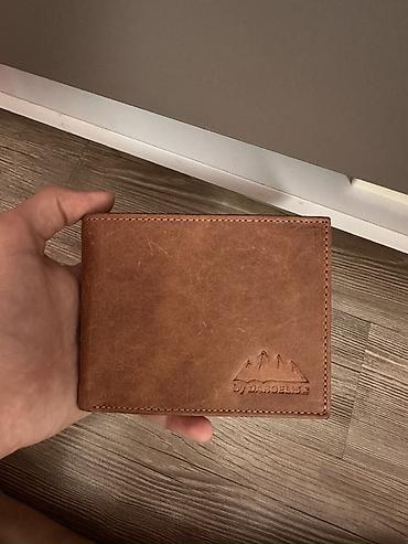 Təbii dəri kişi pulqabısı – qəhvəyi - Material: təbii dəri, möhkəm lalafo.az -da Təbii dəri kişi pulqabısı – qəhvəyi - Material: təbii dəri, möhkəm