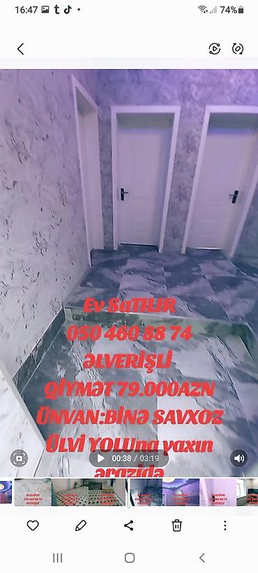 binalar az: Binə, 3 otaqlı, Yeni tikili, 2 kv. m — 4